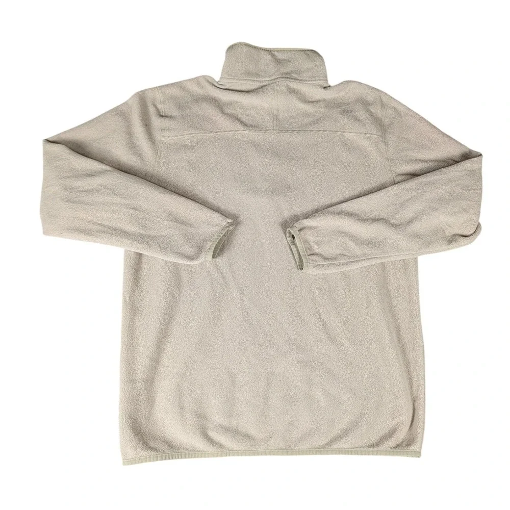 The North Face TKA 100 Fleece Quarter Zip‎ Pullover Tan Beige Mens L